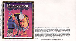 Blackstone, Jr. Cachet Envelope