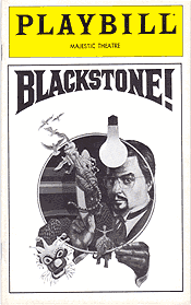 Blackstone! Playbill