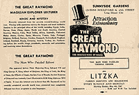 Original Great Raymond Flyer