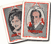 Original Howard/Jane Thurston Throw-Out Card